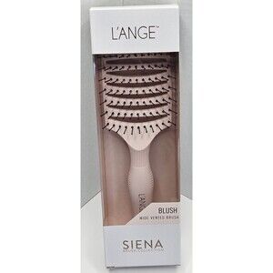 L'ANGE HAIR Siena Blush Wide Vented Hair Brush Detangle Nylon Bristle 2145